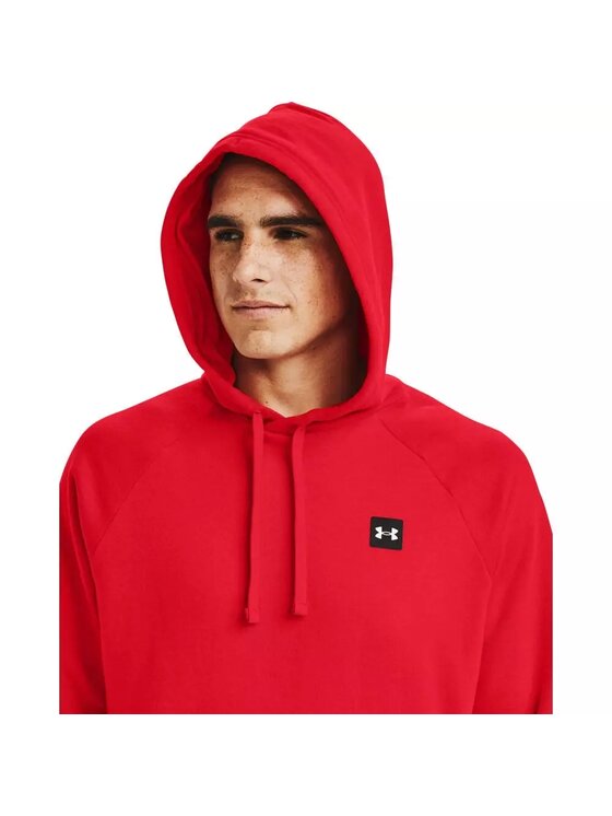 Under Armour Under Armour Bluza 1357092-600 Czerwony Loose Fit