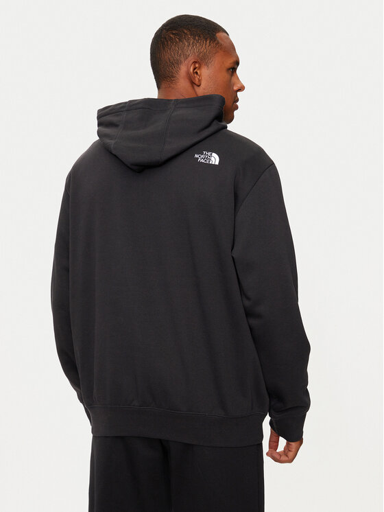 The North Face The North Face Felpa Essential NF0A89ES Nero Regular Fit