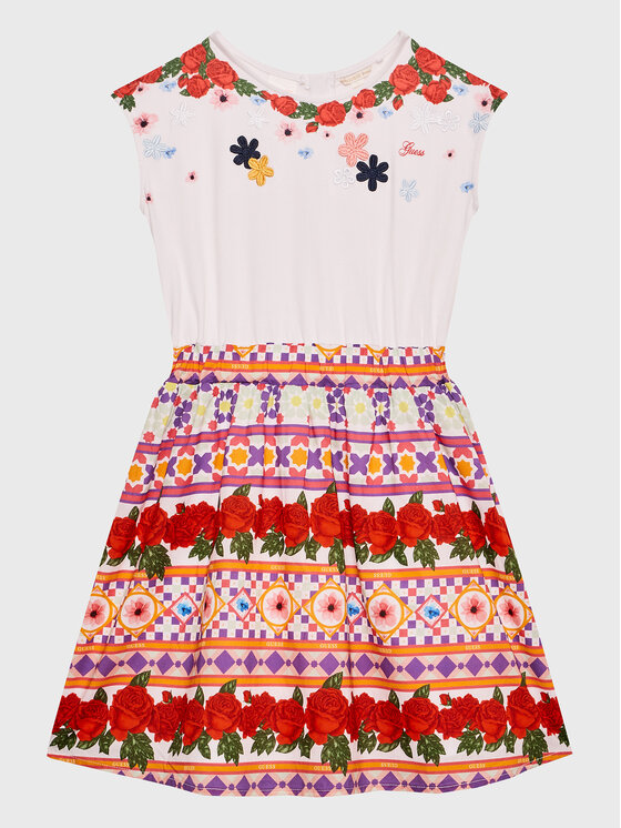 Guess Guess Ежедневна рокля J3GK05 K6YW0 Цветен Regular Fit