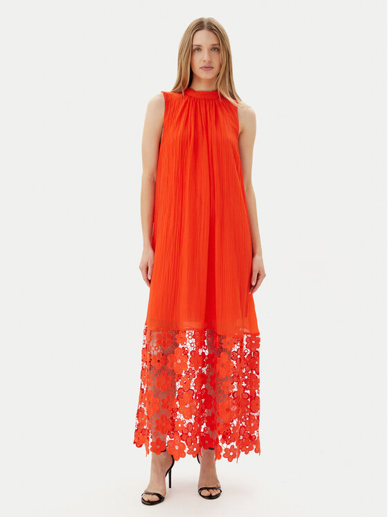 YAS YAS Vestito estivo Twigsy 26037703 Rosso Relaxed Fit