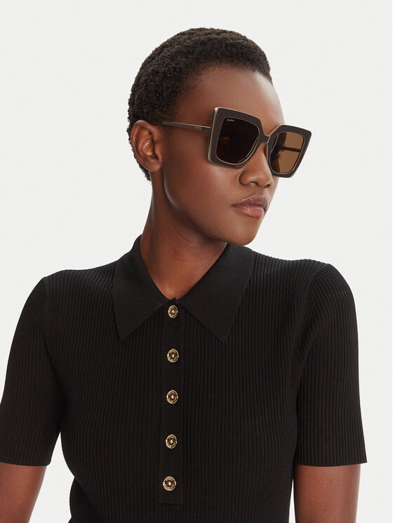 Max Mara Max Mara Sluneční brýle Design4 MM0051 50E Hnědá