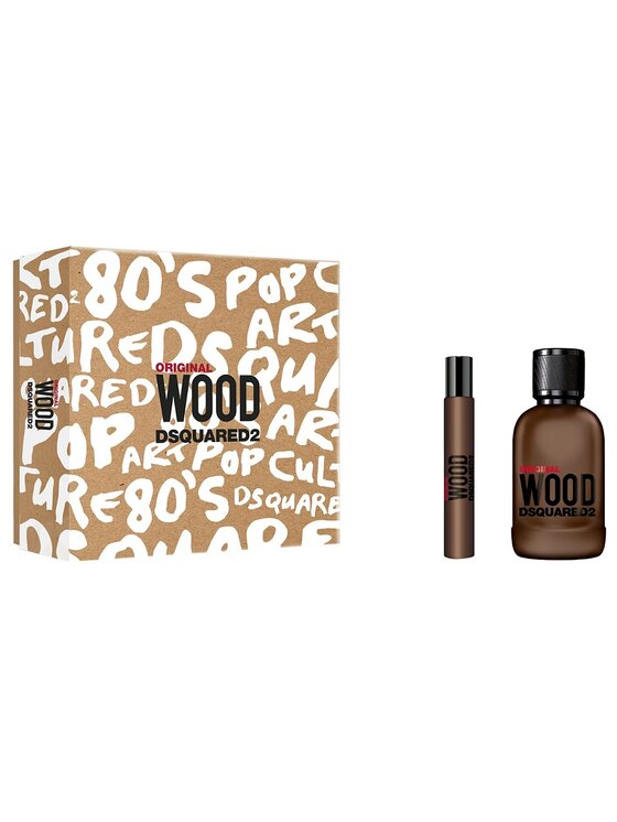 Zestaw zapachowy Dsquared2, Dsquared2 Original Wood zestaw woda perfumowana spray 100ml + woda perfumowana spray 10ml