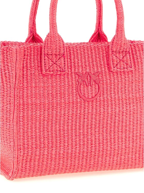 PINKO PINKO Torebka Fuchsia Polypropylene Tote Różowy