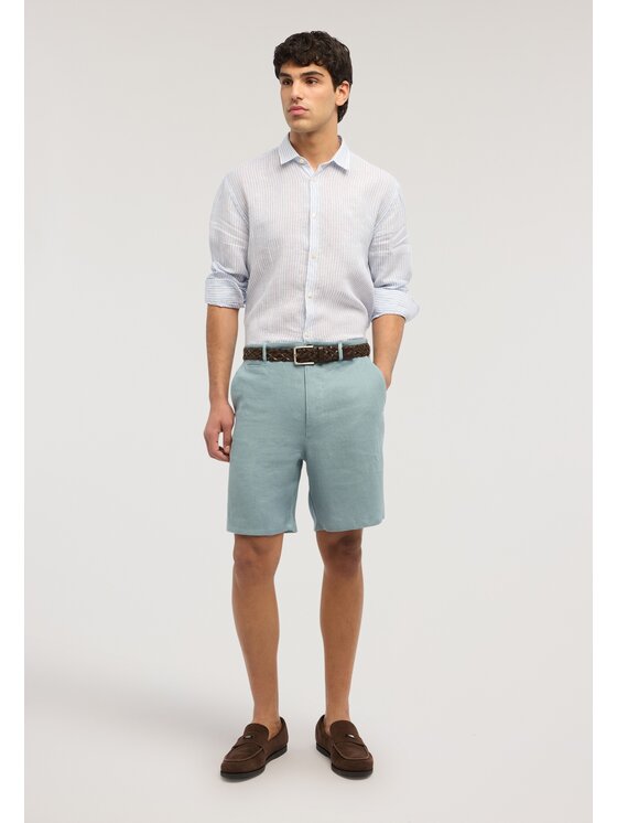 Trussardi Trussardi Koszula 5026N000033N0RA Turkusowy Regular Fit