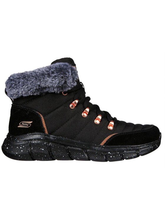 Skechers Skechers Botki 117339-BBK_3 Czarny