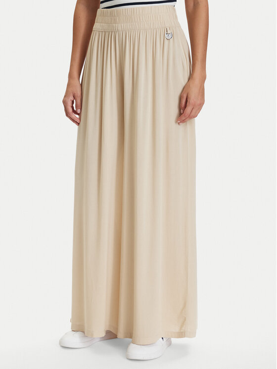 Nautica Nautica Palazzo hlače W126-NALTR-1024-39X Tamno bež Regular Fit