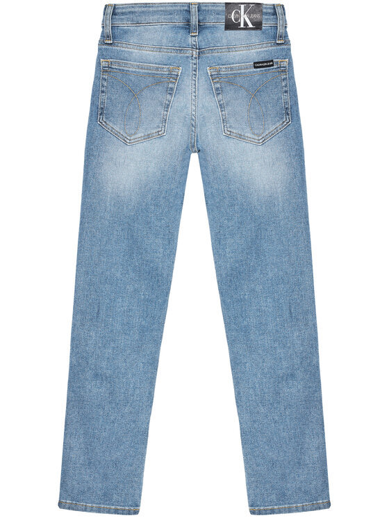 Calvin Klein Jeans Calvin Klein Jeans Blugi Essential IB0IB00742 Albastru Slim Fit