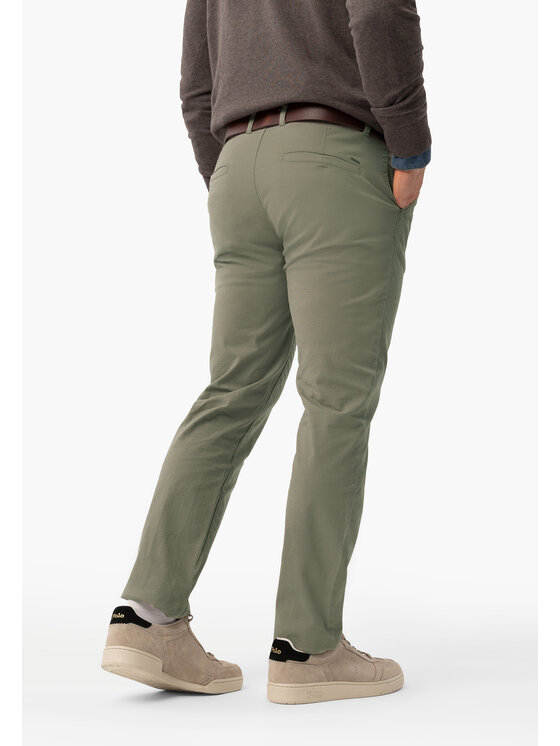 Volcano Volcano Chinosy R-PARKS Zielony Regular Fit