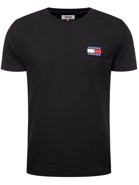 Tommy Jeans Tommy Jeans Marškinėliai DM0DM06595 Juoda Regular Fit