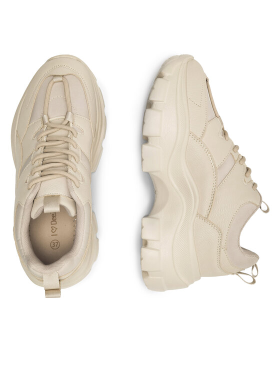 DeeZee DeeZee Sneakers LIV WAG1252301A Beige