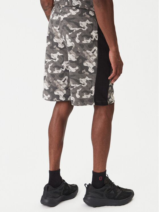 Guess Guess Szorty sportowe Z6RD00 K9YI1 Szary Regular Fit