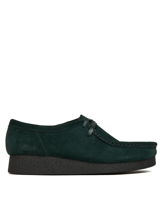 Clarks Clarks Īsi apavi WallabeeEVOSh 26184613 Zaļš