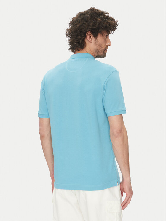 La Martina La Martina Polo Tex BPMP01 PK031 Svijetloplava Regular Fit