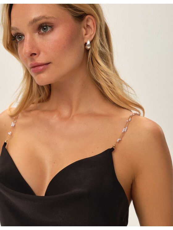 Esotiq Esotiq Koszula nocna 42197 Czarny Regular Fit