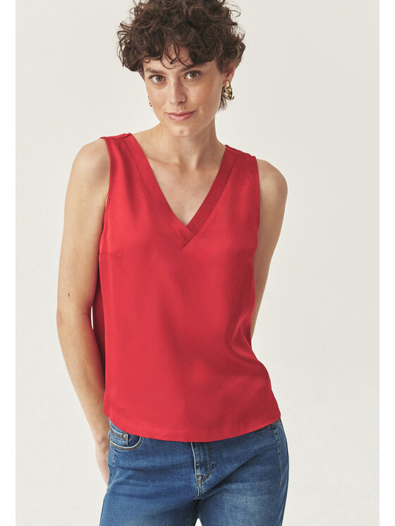 TATUUM Tatuum Bluzka SENNA Czerwony Loose Fit