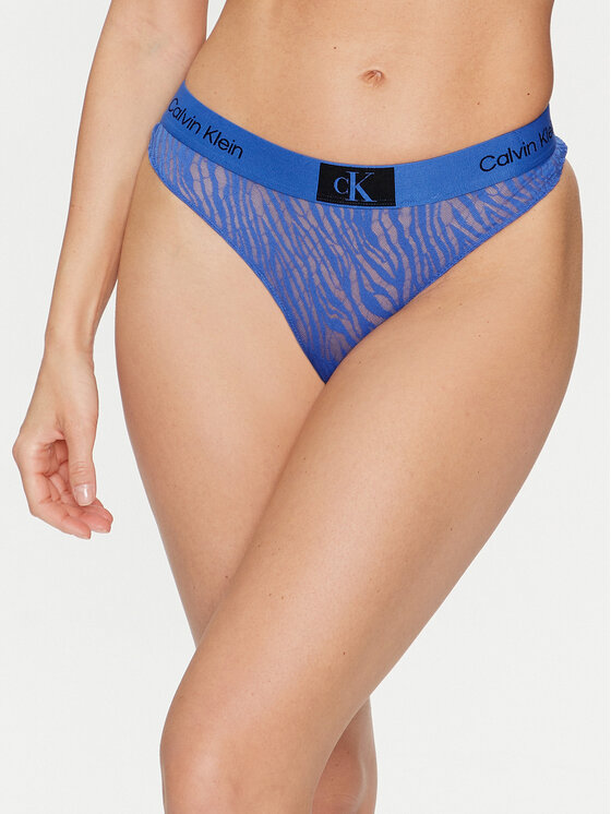 Calvin Klein Underwear Perizoma 000QF7378E Blu Modivo