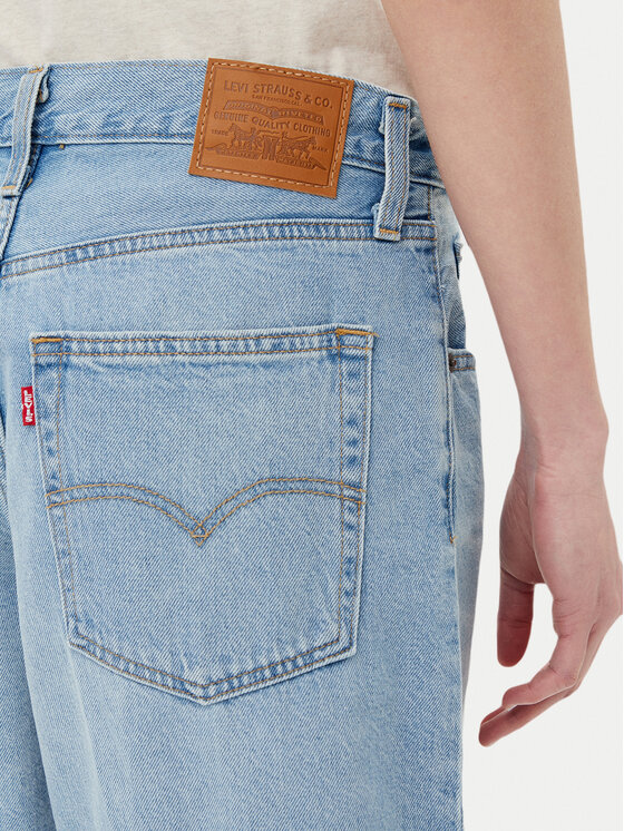 Levi's® Levi's® Jeans kratke hlače 000MJ-0000 Modra Baggy Fit