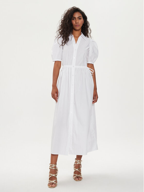 Liu Jo Liu Jo Сукня-сорочка MA4084 T4853 Білий Regular Fit