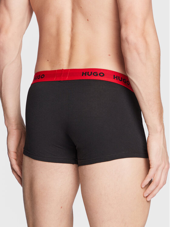 HUGO Hugo Sada 3 kusů boxerek 50469786 Černá