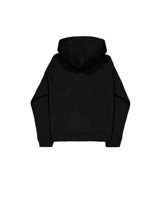 Alpha Industries Alpha Industries Bluza Basic Big Logo TPU Hoodie Czarny Regular Fit