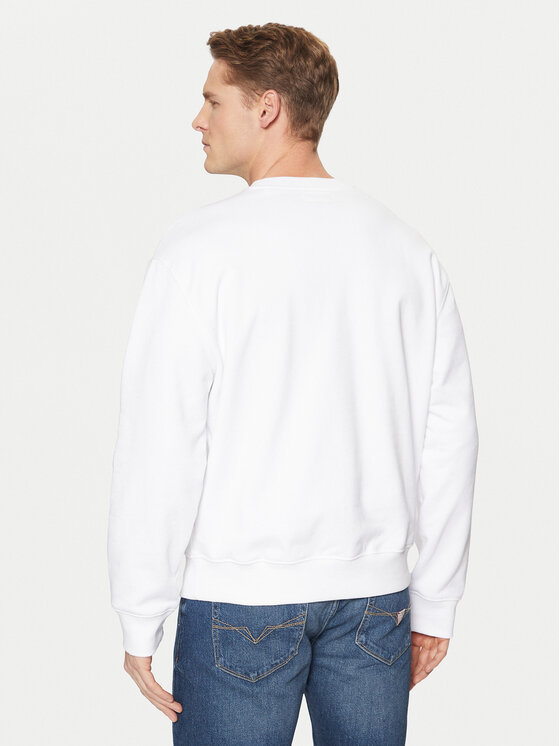 Guess Jeans Guess Jeans Džemperis M5RQ40 KCPR1 Balta Regular Fit