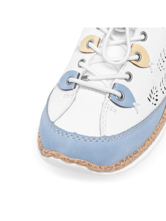 Rieker Rieker Scarpe basse N4276-80 Bianco