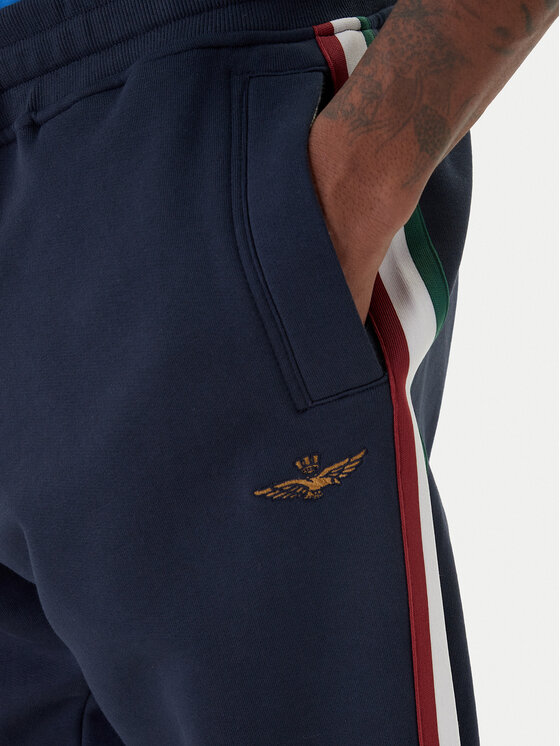 Aeronautica Militare Aeronautica Militare Pantaloni trening 261PF1005UF00677 Bleumarin Regular Fit