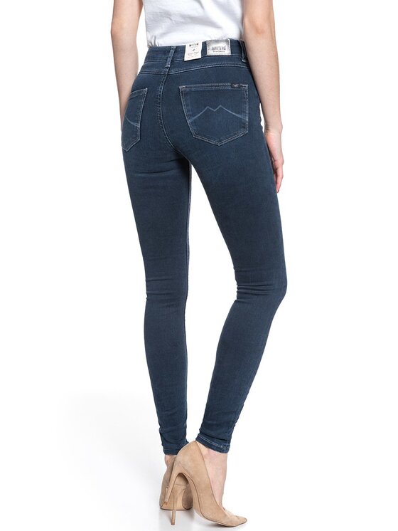 Mustang Mustang Jeansy PERFECT SHAPE Niebieski Skinny Fit