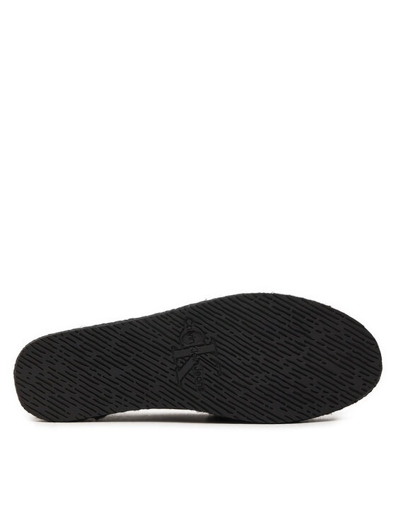 Calvin Klein Jeans Calvin Klein Jeans Espadryle Platform Espadrille Mix Ml Mtl YW0YW01622 Czarny