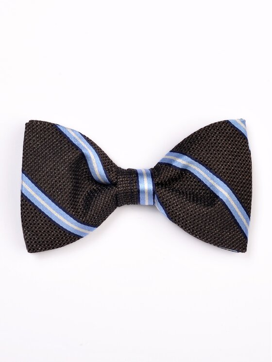 ELSNER ELSNER Παπιγιόν BUTTERFLY Z JEDWABNEGO ŻAKARDU A 2001 Καφέ