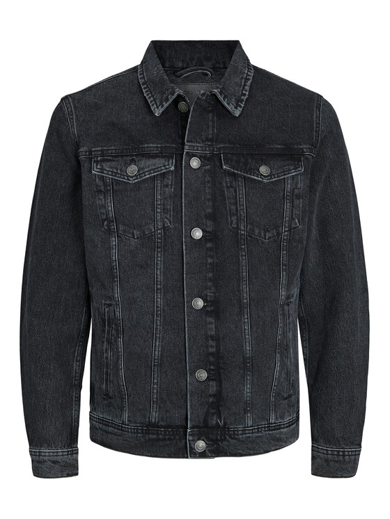 Jack & Jones Jack & Jones Džínsová bunda Jean 12223613 Čierna Regular Fit