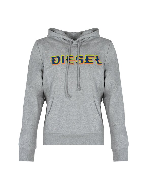 Diesel Diesel Felpa A06510-0HAYT Grigio Regular Fit