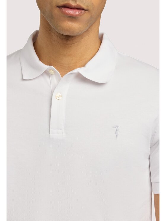 Trussardi Trussardi T-Shirt G5008000124N001 Biały Regular Fit