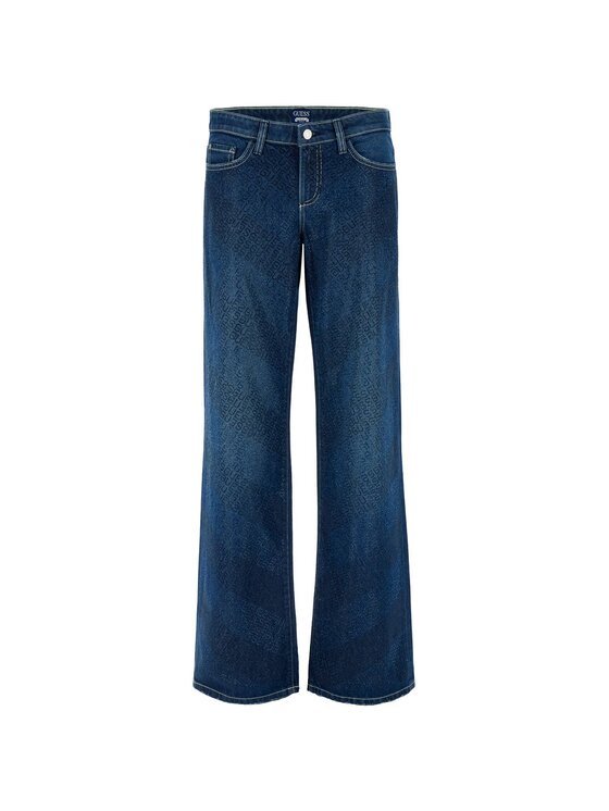 Guess Guess Jeansy 178979 Niebieski Relaxed Fit