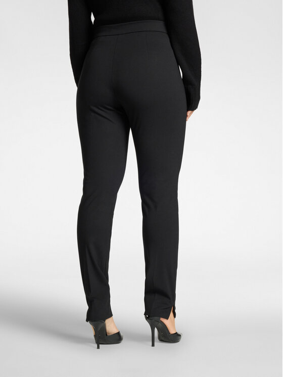 Elena Mirò Elena Mirò Pantaloni di tessuto P062P300395N033 Nero Skin Fit