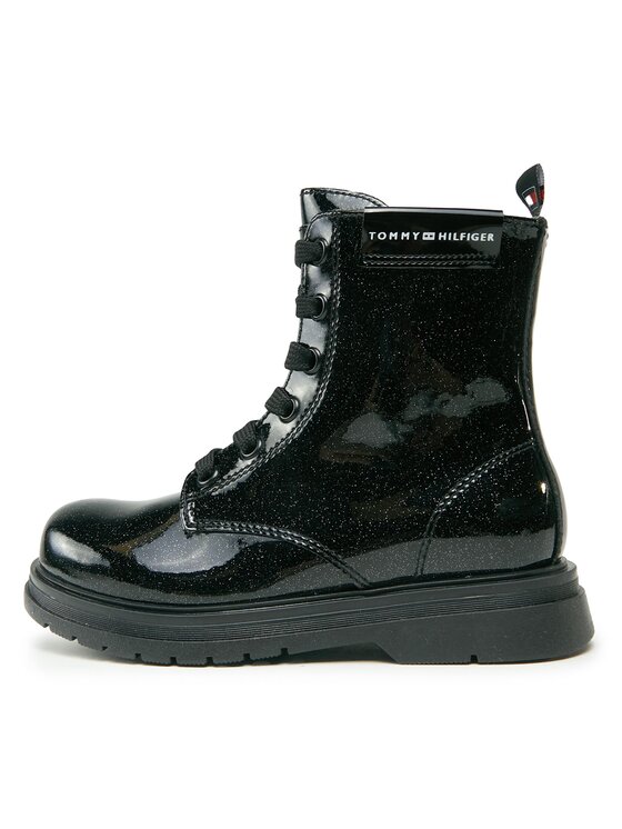 Tommy Hilfiger Tommy Hilfiger Μπότες T4A5-33032-1237 M Μαύρο
