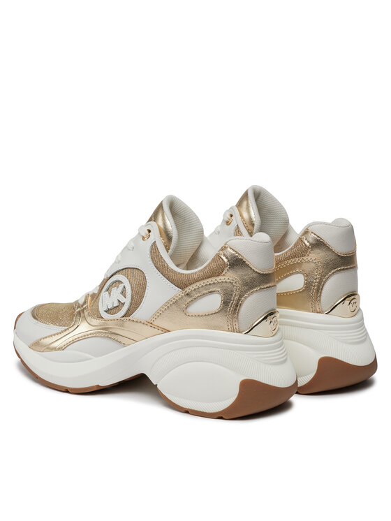 MICHAEL Michael Kors MICHAEL Michael Kors Сникърси Zuma Trainer 43R4ZUFS4D Златист
