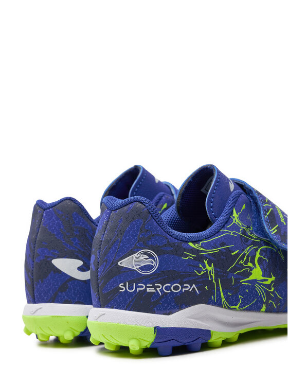 Joma Joma Buty do piłki nożnej Super Copa Jr Turf SCJW2404TFV Niebieski