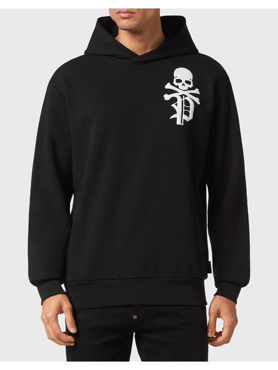PHILIPP PLEIN PHILIPP PLEIN Felpa 491 Nero Regular Fit