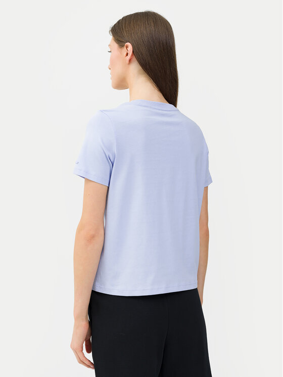4F 4F Tricou 4FWSS24TTSHF1360 Albastru celest Regular Fit