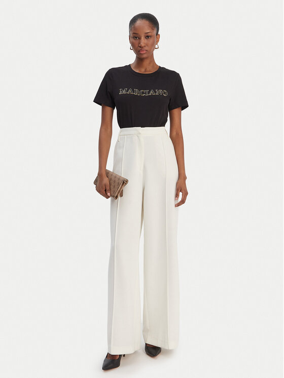 Marciano Guess Marciano Guess Тишърт 6RGI04 6008A Черен Regular Fit