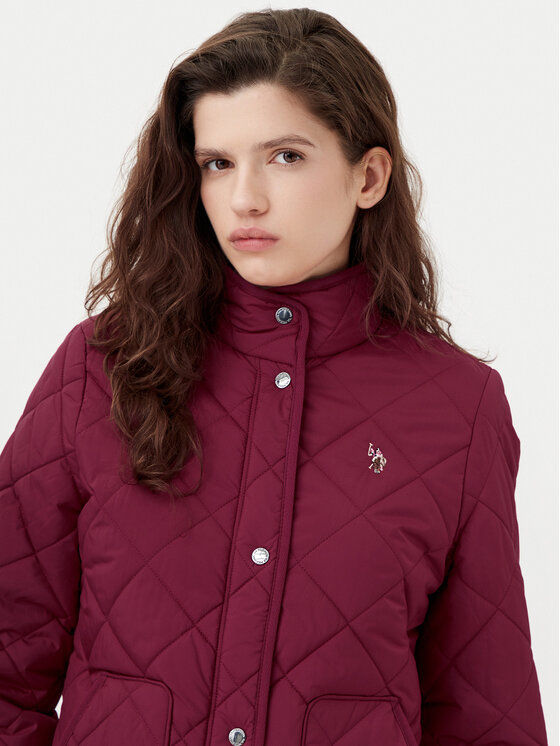 U.S. Polo Assn. U.S. Polo Assn. Kurtka przejściowa WUP1168 Czerwony Relaxed Fit