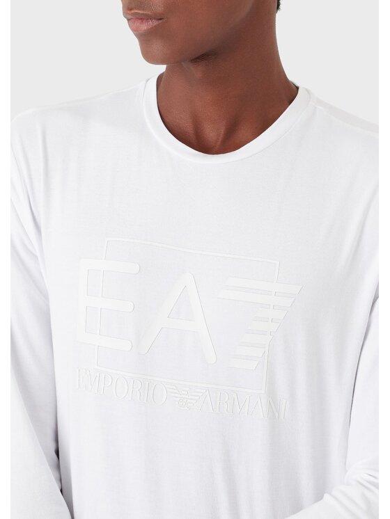 EA7 Emporio Armani EA7 Emporio Armani Tričko 3RPT64 PJ03Z 1100 Biela Regular Fit
