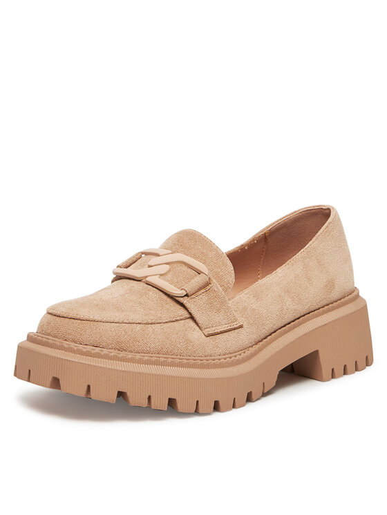 DeeZee DeeZee Chunky loafers LE601-5 Beige