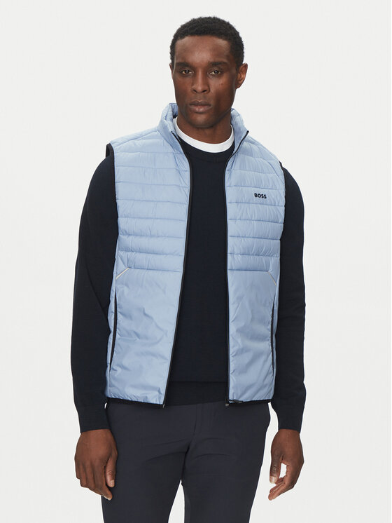BOSS BOSS Жилет V_Thor 2 50514762 Голубий Regular Fit