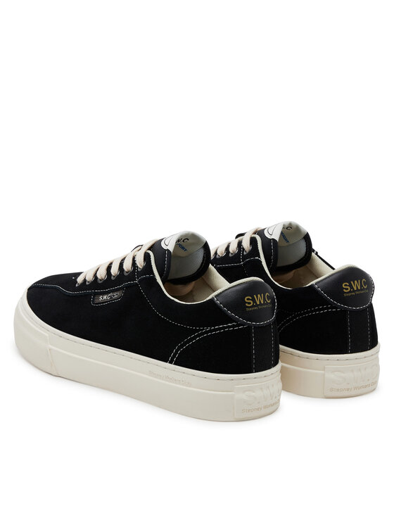 S.W.C Stepney Workers Club S.W.C Stepney Workers Club Teniszcipő Dellow 02 Cup Suede YA21015 Fekete