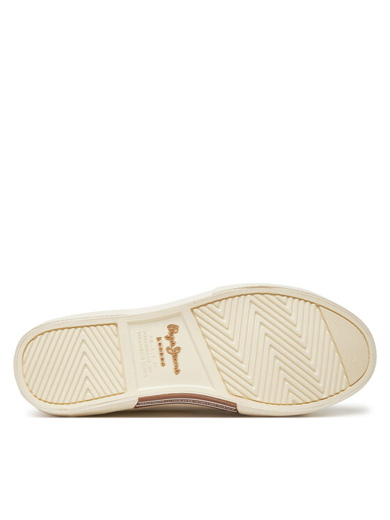Pepe Jeans Pepe Jeans Sneakersy Kenton Knit PLS31601 Bílá