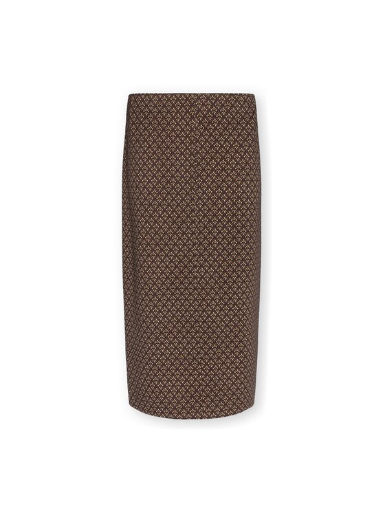 Elena Mirò Elena Mirò Gonna midi 1006Z000085N001 Nero Slim Fit