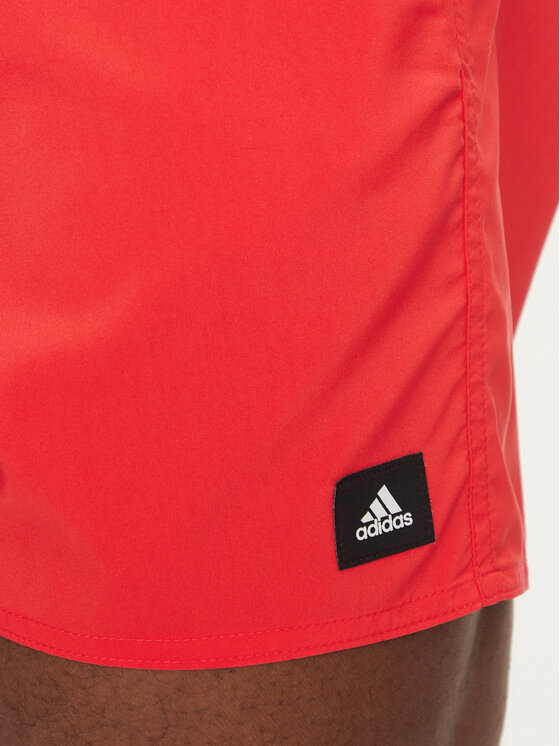 adidas adidas Plaukimo šortai Solid CLX JC9919 Raudona Regular Fit