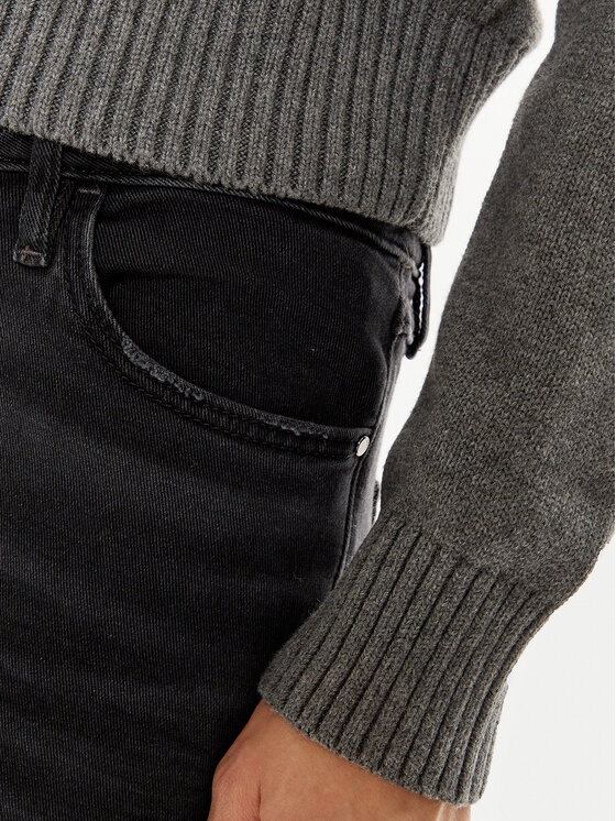Guess Jeans Guess Jeans Пуловер W4BR10 Z3HM1 Сив Regular Fit